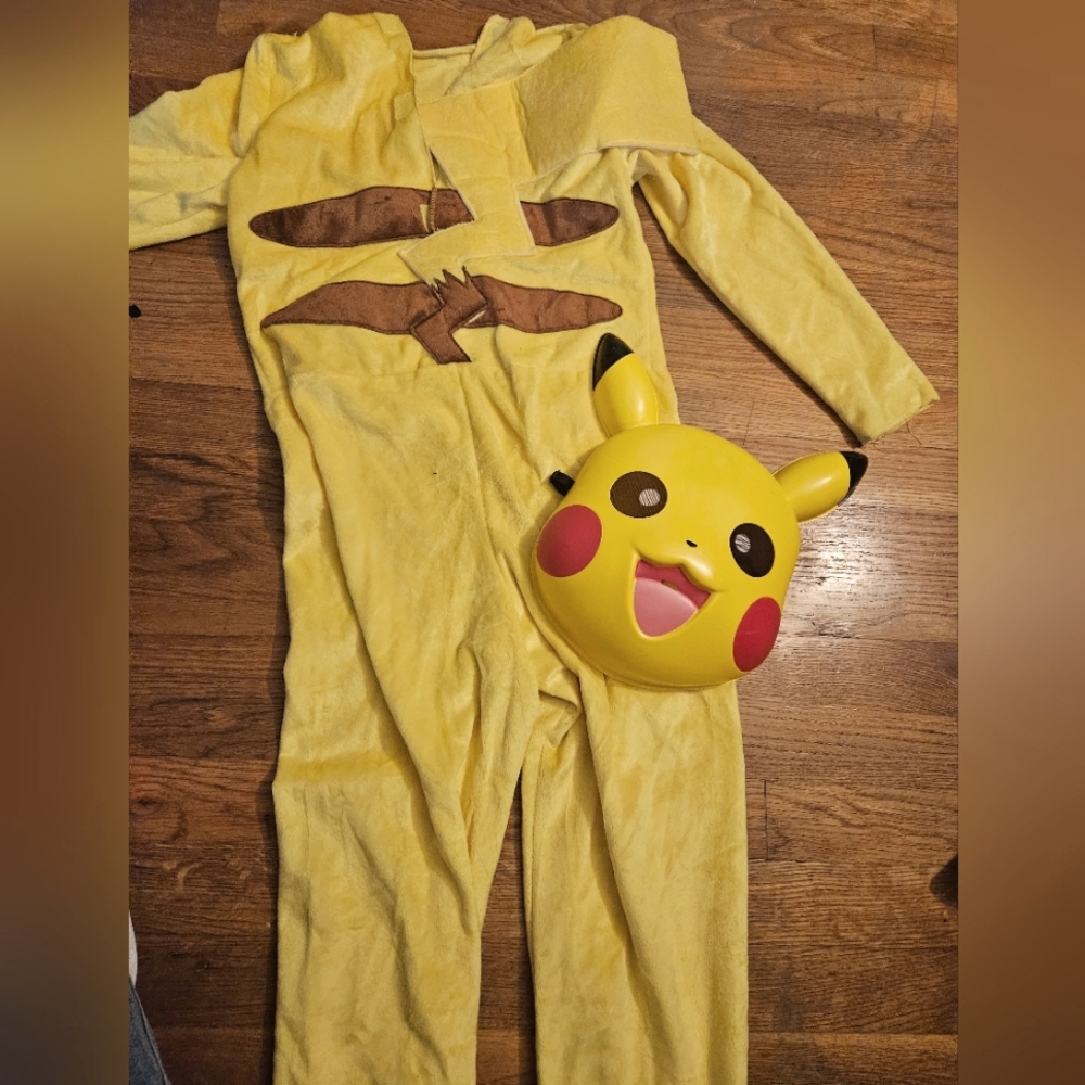 Kids pokemon pikachu costume